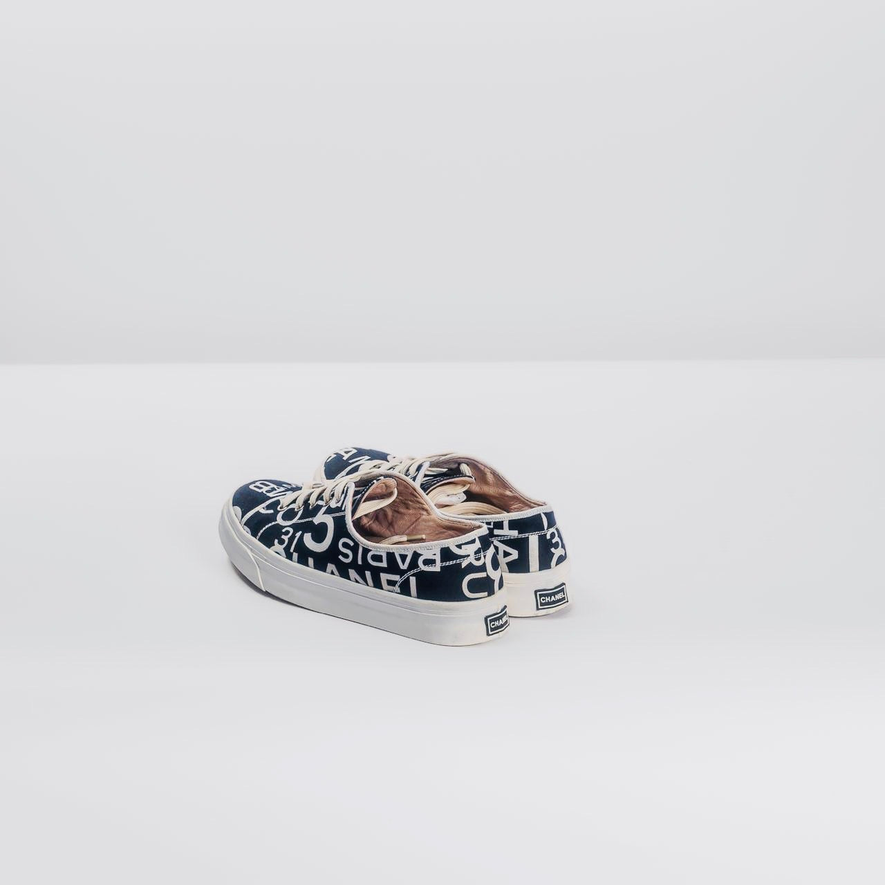 CHANEL - SNEAKERS CAMBON PRINT CANVAS SIZE 39 EU