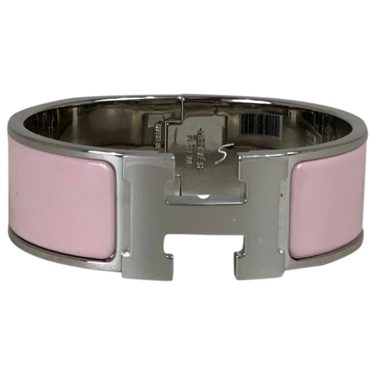 HERMÈS BRACELET CLIC CLAC H PINK size PM