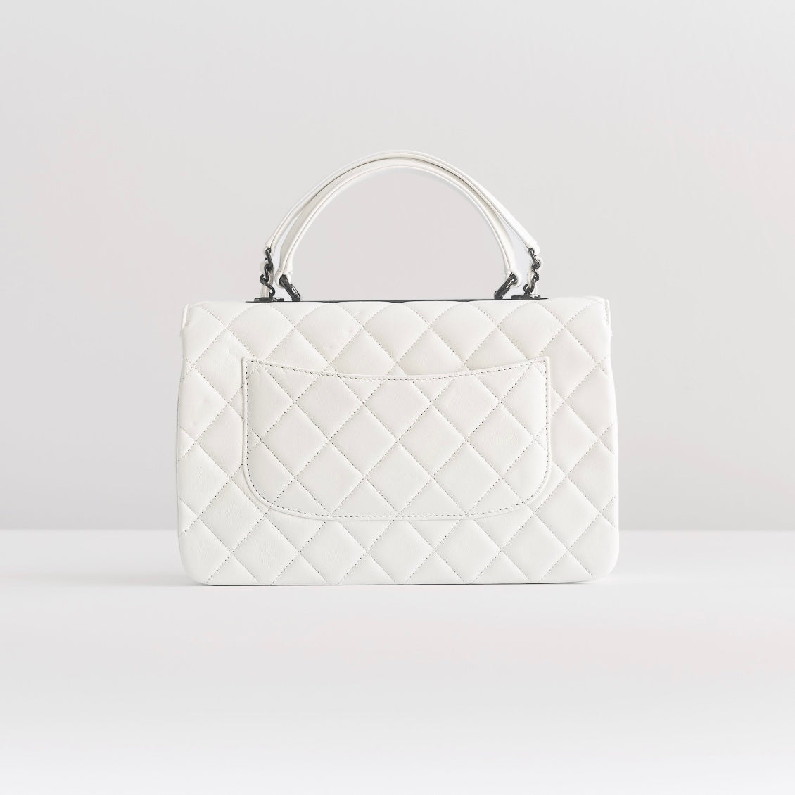 CHANEL - BAG TRENDY CC LARGE LAMBSKIN SO BLACK HARDWARE