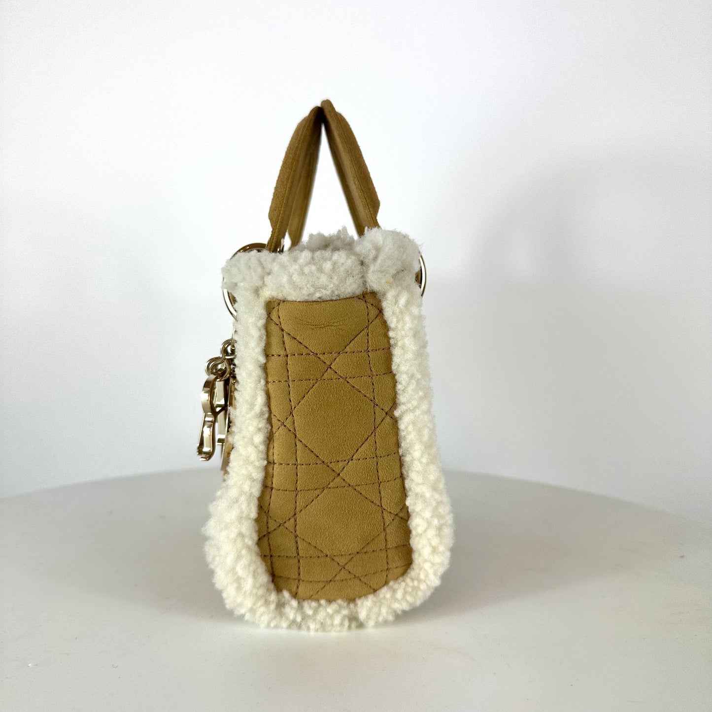 DIOR - Lady Dior bag mouton mini