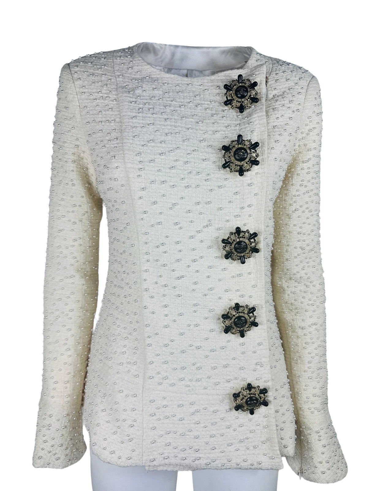 *HAUTE COUTURE* CHANEL - Blazer with pearls size 36 FR