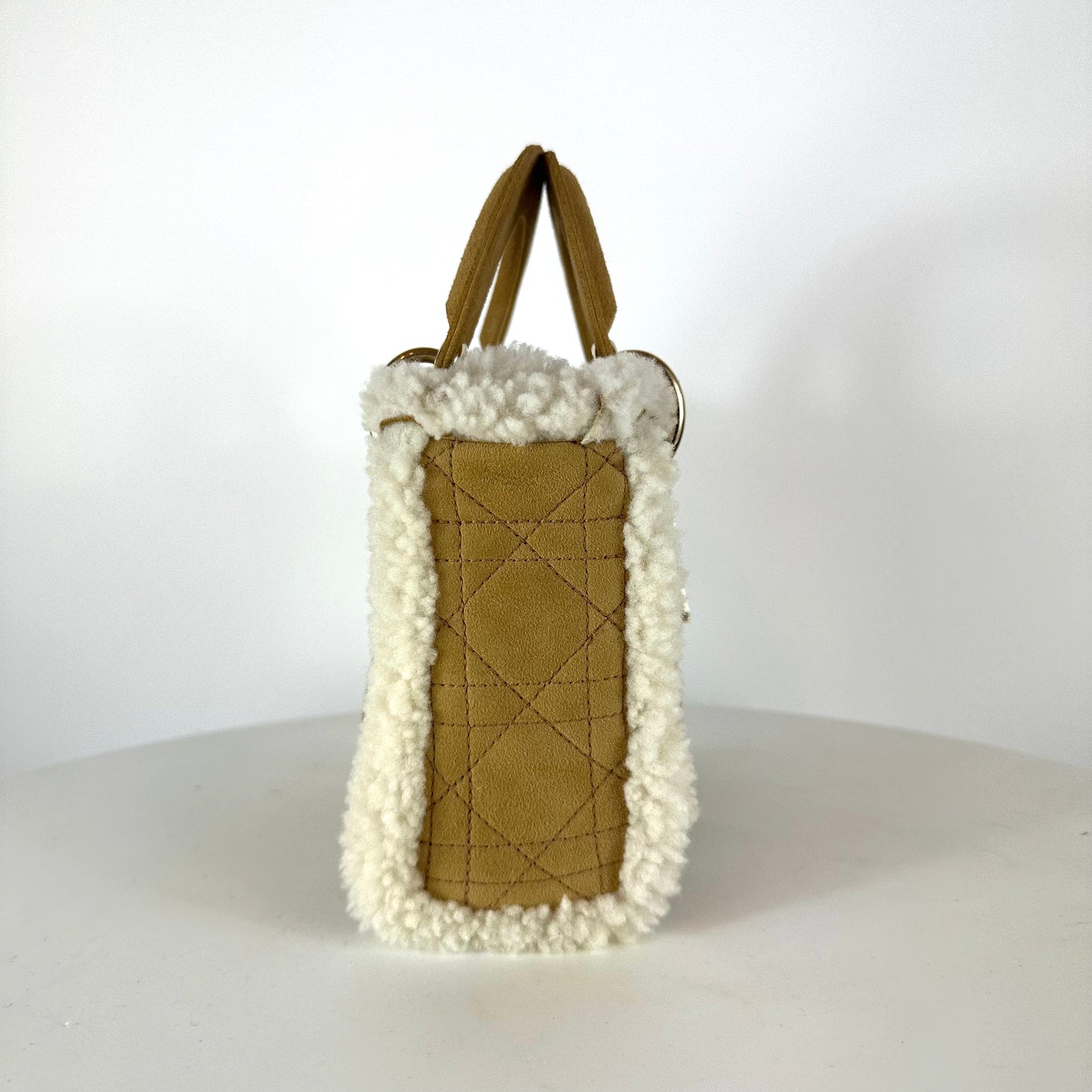 DIOR - Lady Dior bag mouton mini