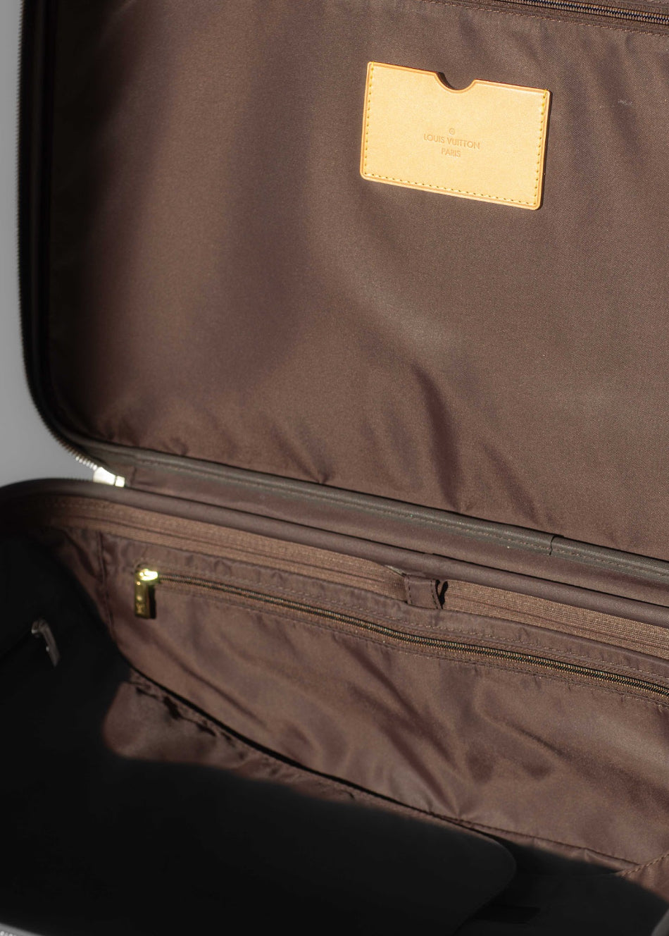 LOUIS VUITTON - CABIN TROLLEY MONOGRAM BROWN LEATHER