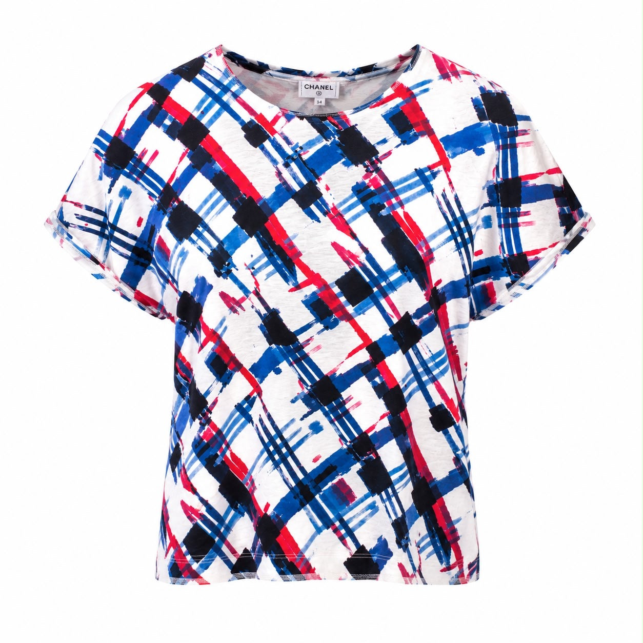 CHANEL - SET T-SHIRT AND LONG SKIRT SIZE MULTICOLOR 34 FR