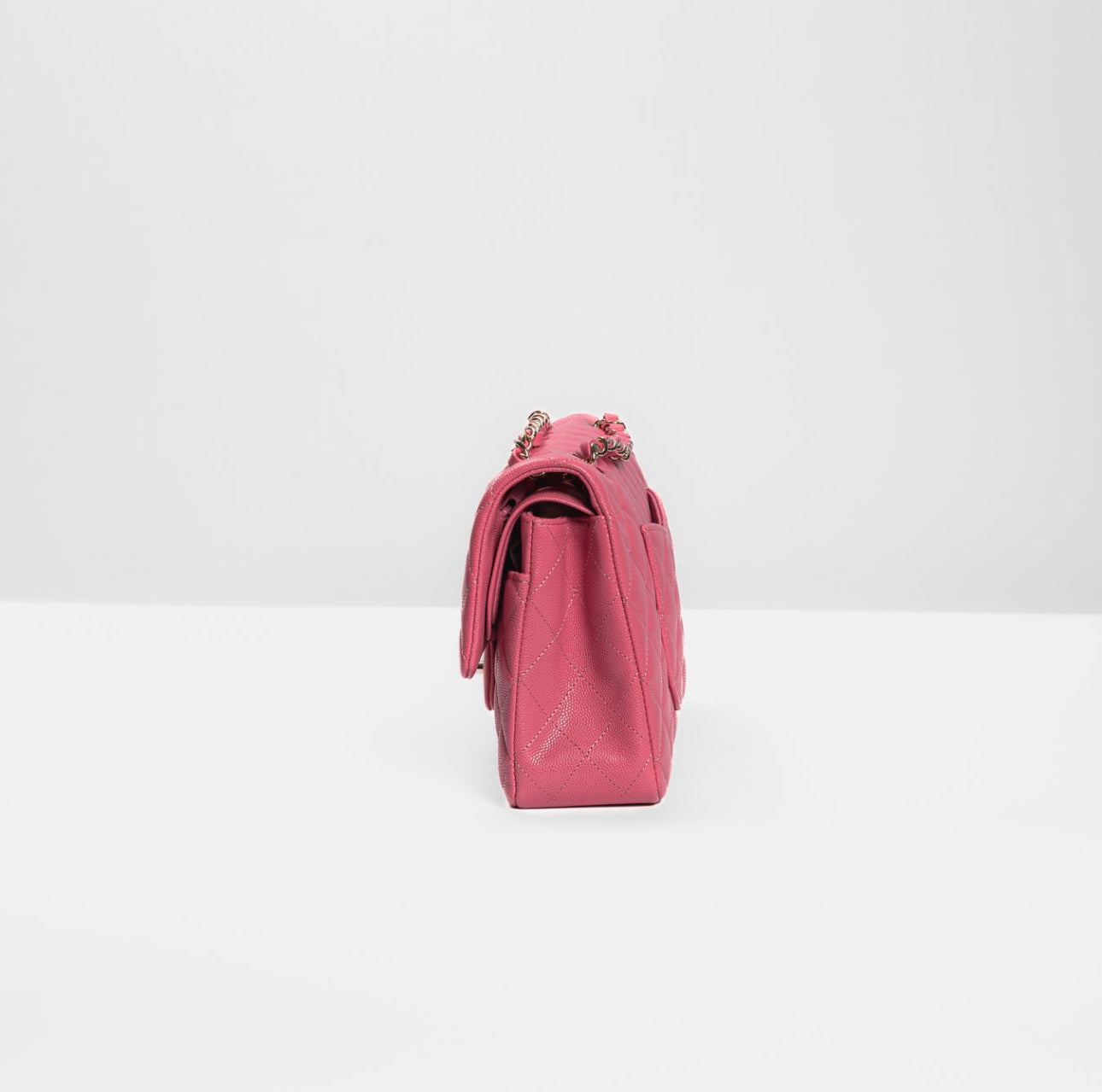 CHANEL - BAG TIMELESS CLASSIC PINK CAVIAR LEATHER
