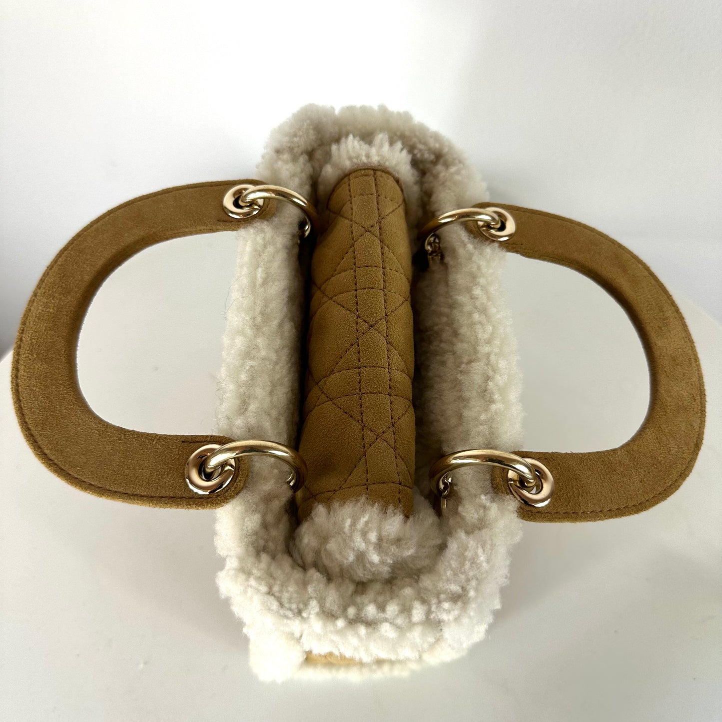DIOR - Lady Dior bag mouton mini