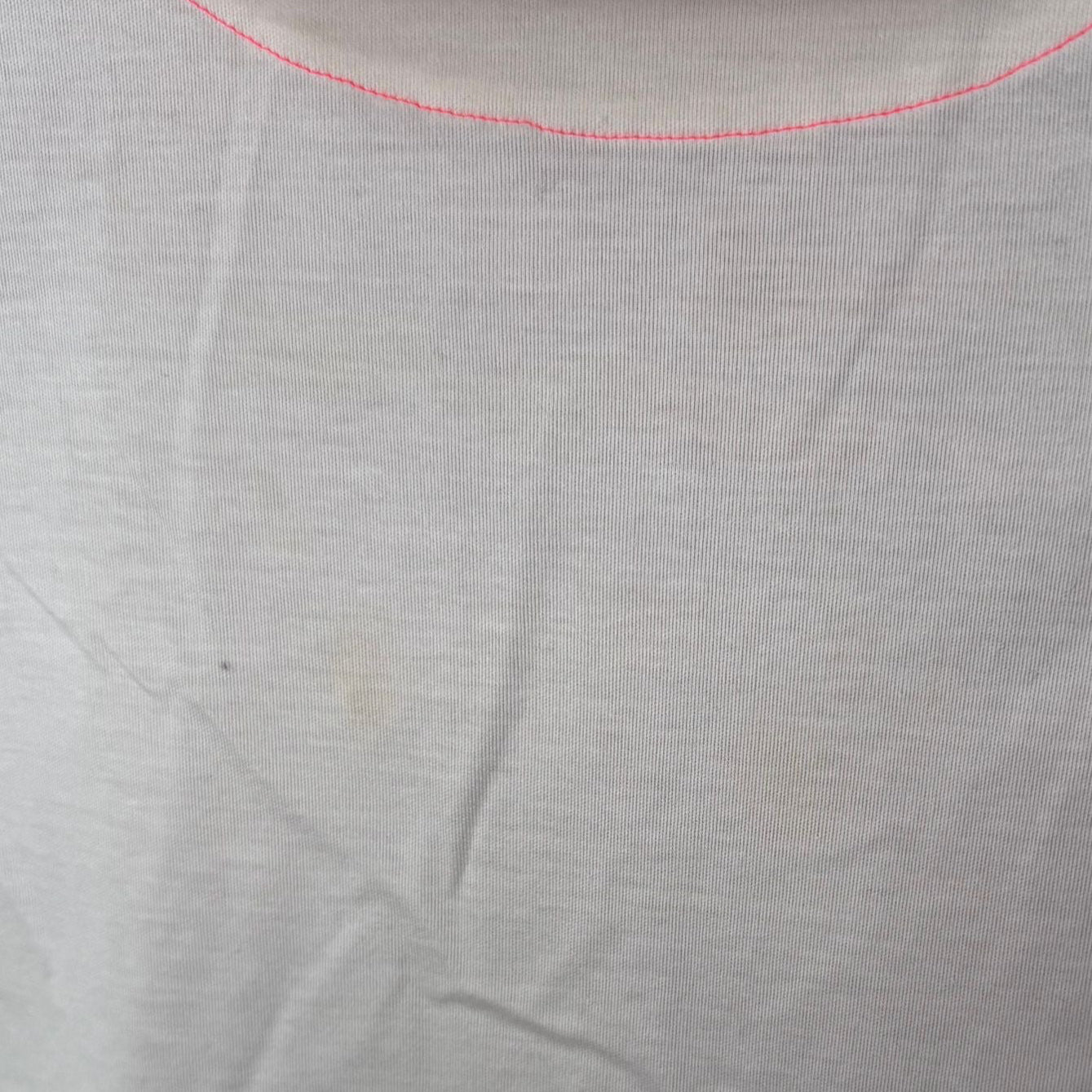 HERMÈS - T-SHIRT HOODED JUNGLE LOVE WITH FLUORESCENT ORANGE PRINT SIZE 34 FR