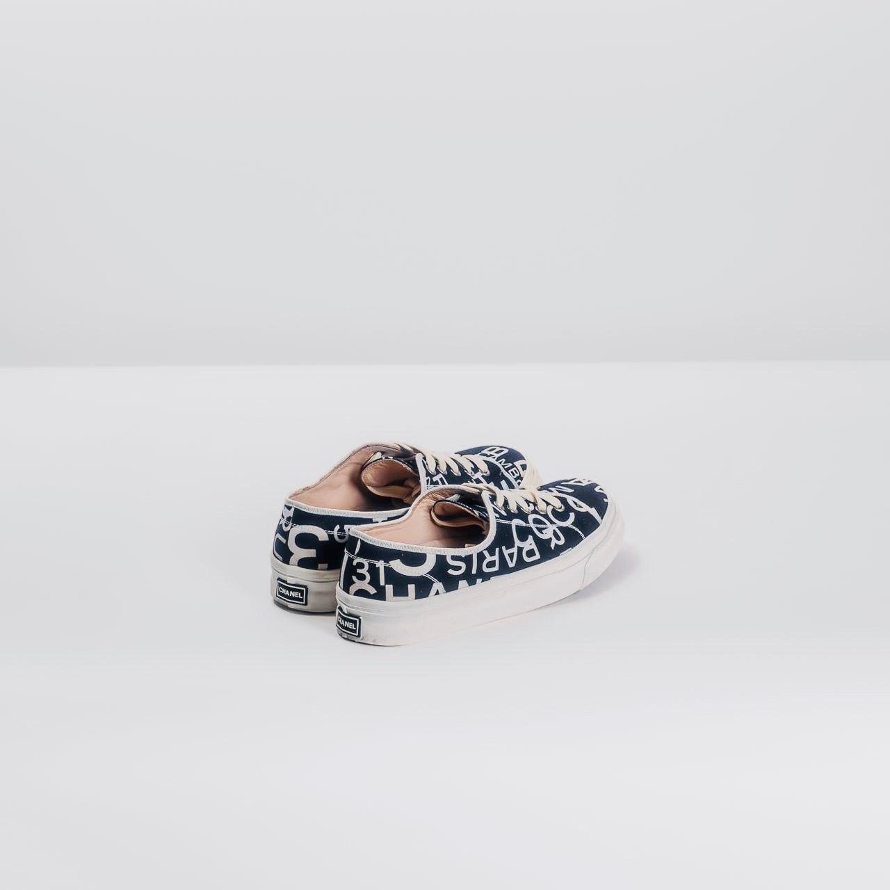 CHANEL - SNEAKERS CAMBON PRINT CANVAS SIZE 39 EU