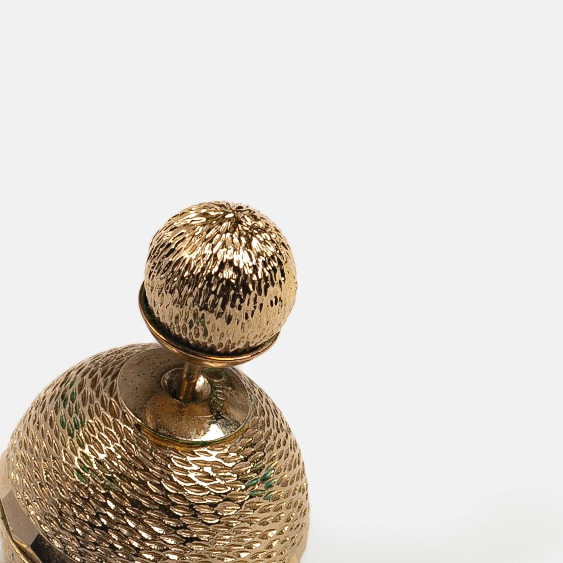 DIOR - EARRINGS TRIBAL GOLD-TONE