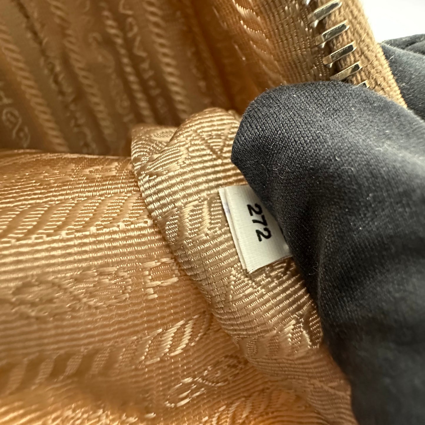 PRADA - Multipochette bag beige