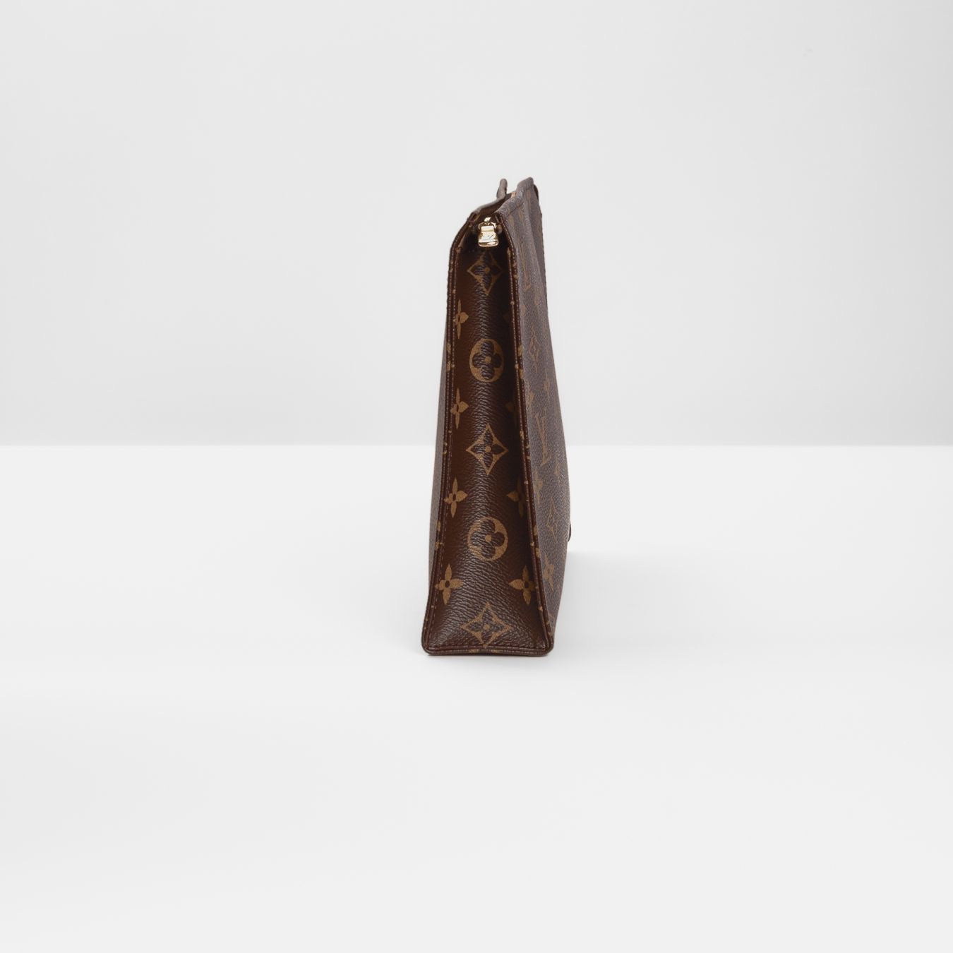 LOUIS VUITTON - MONOGRAM LEATHER POUCH 25