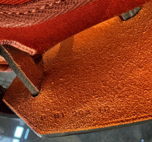 HERMÈS - HERBAG RED SILVER HARDWARE