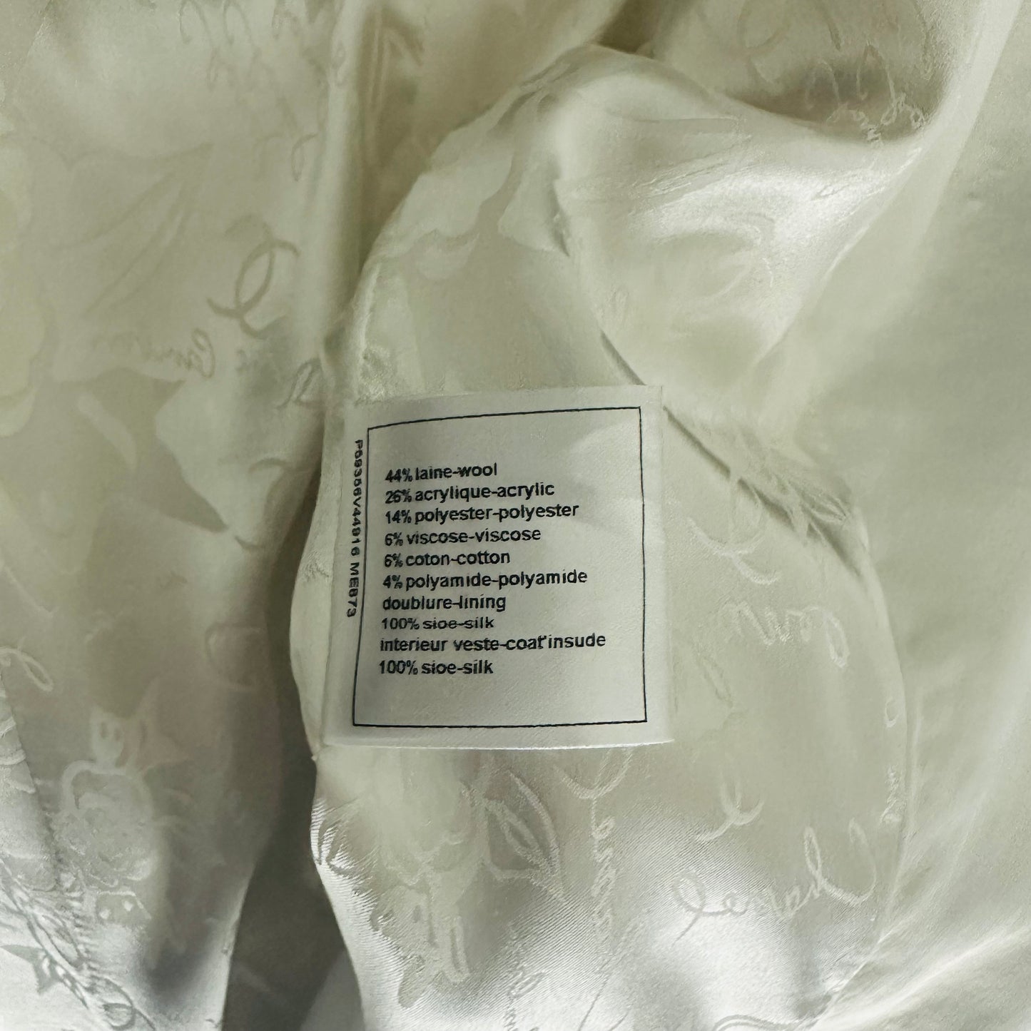 *HAUTE COUTURE* CHANEL - Blazer with pearls size 36 FR