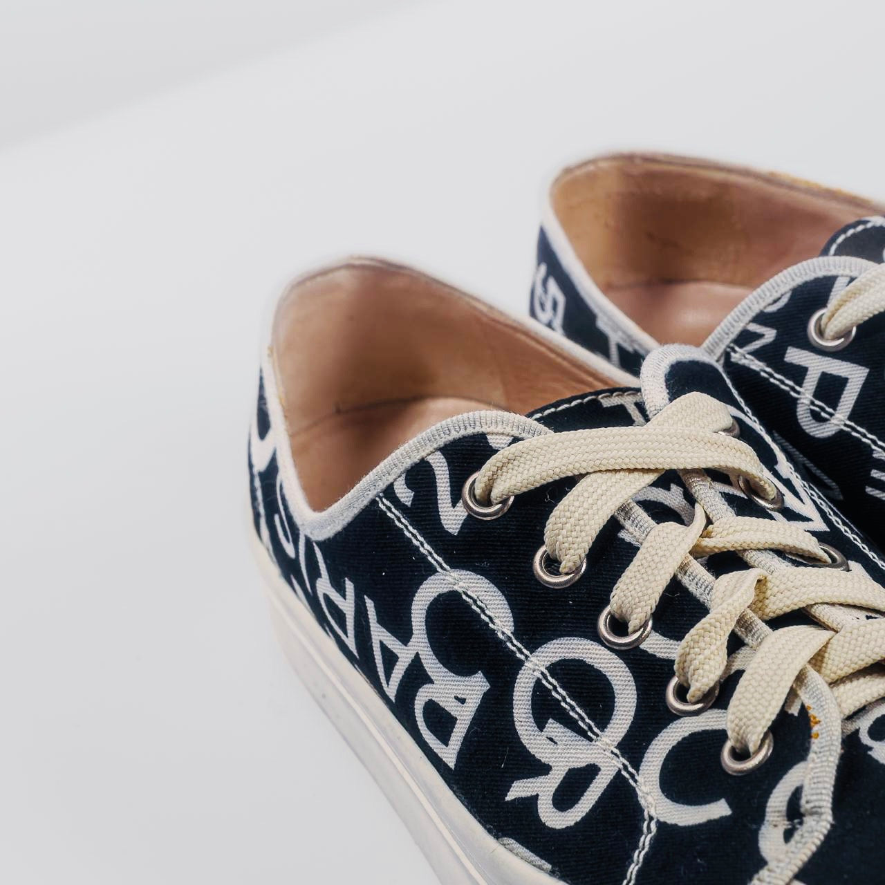 CHANEL - SNEAKERS CAMBON PRINT CANVAS SIZE 39 EU