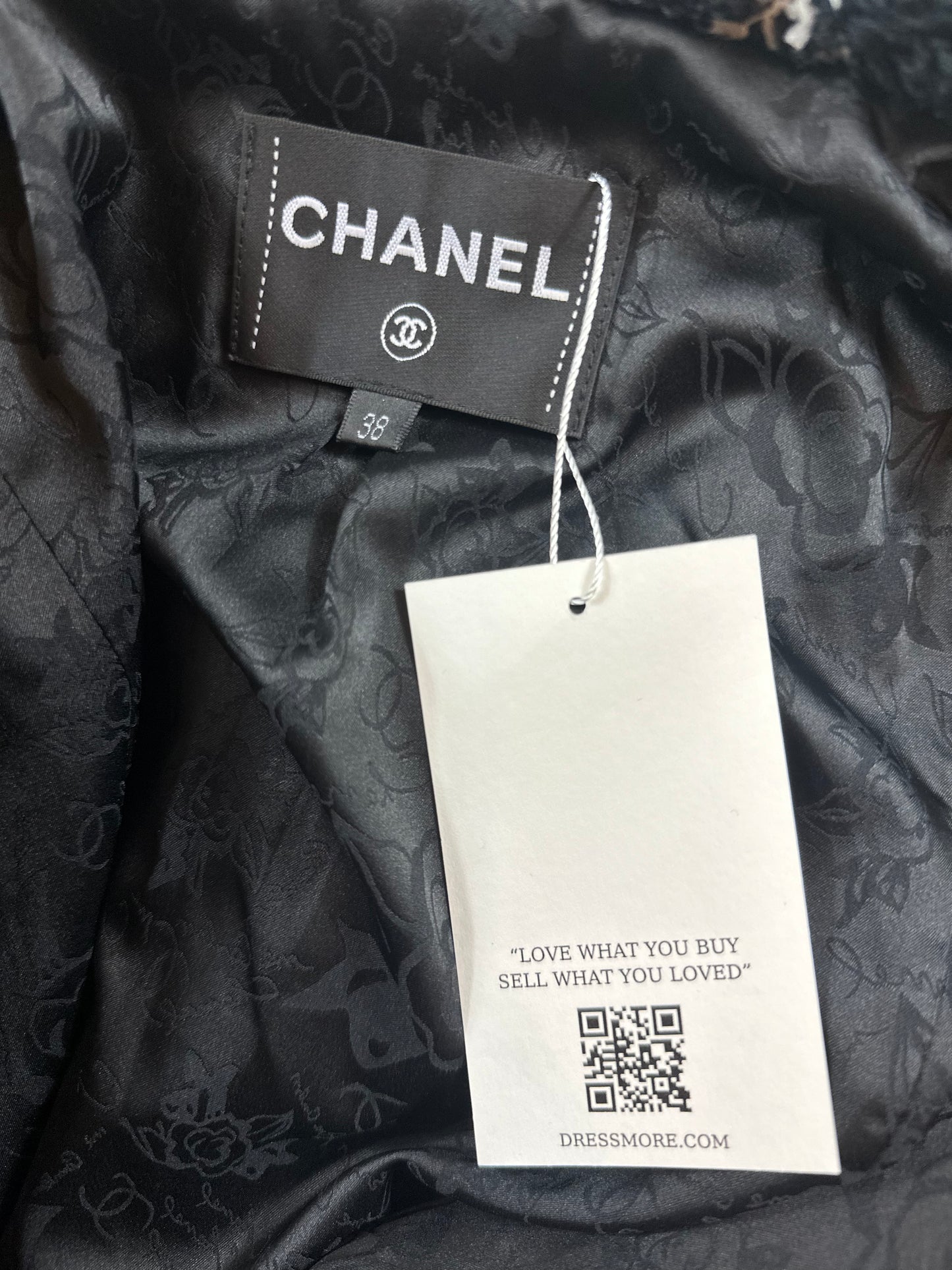 CHANEL - Blazer La Pausa blue & white size 38 FR
