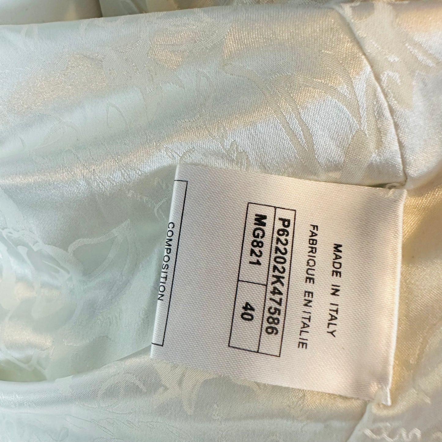 CHANEL - Jacket Coco Neige size 40 FR