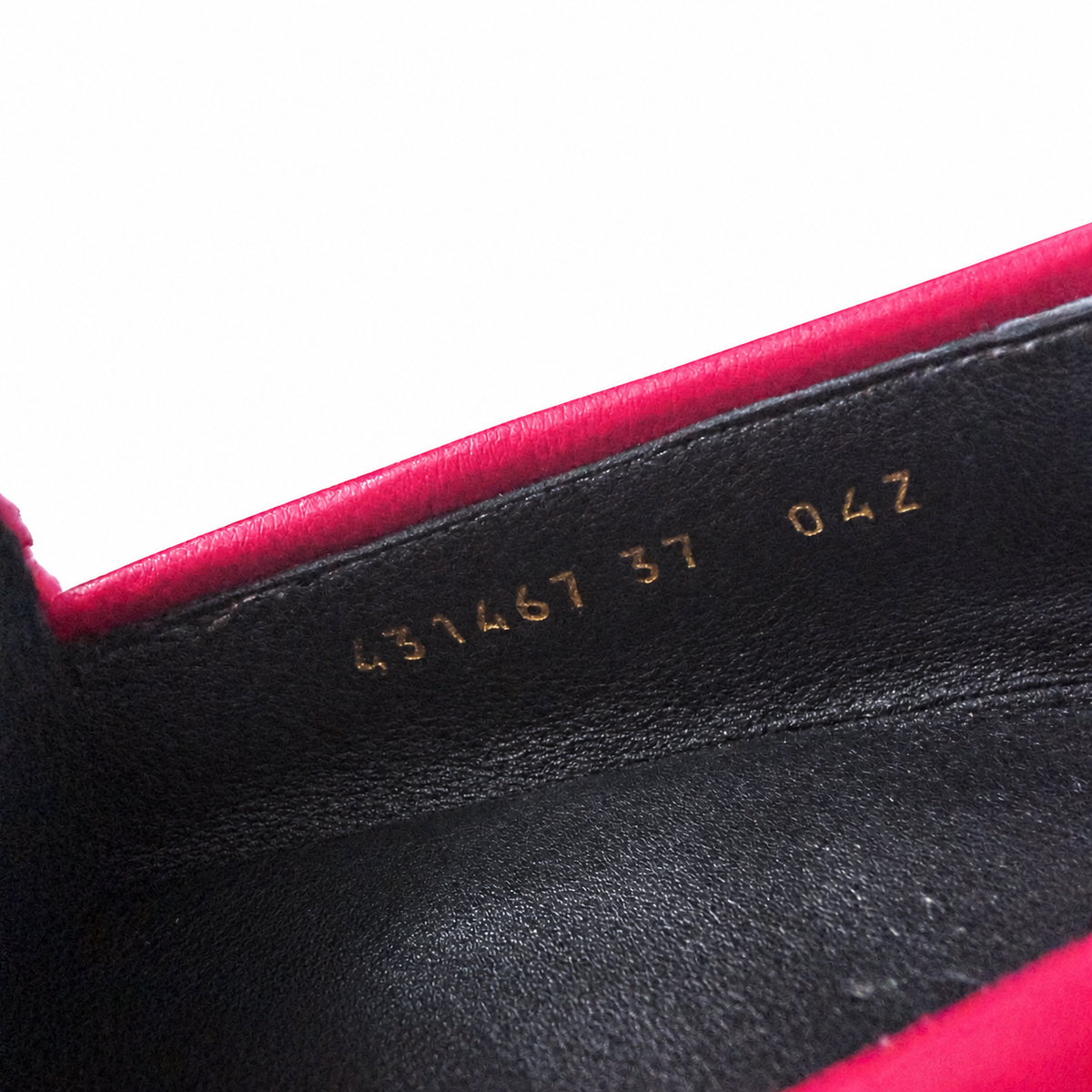 GUCCI – PINK FUCHSIA VELVET HORSEBIT LOAFERS WITH GOLD-TONE HARDWARE SIZE 37 EU
