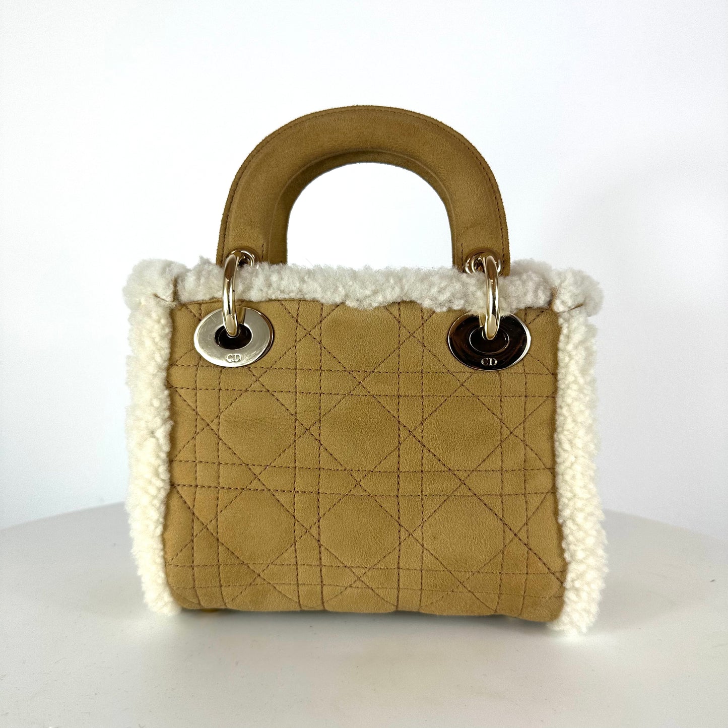 DIOR - Lady Dior bag mouton mini