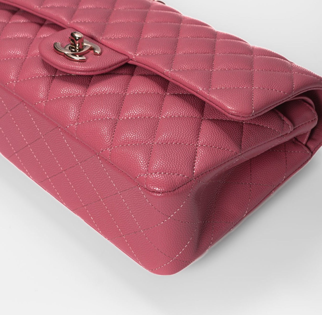 CHANEL - BAG TIMELESS CLASSIC PINK CAVIAR LEATHER