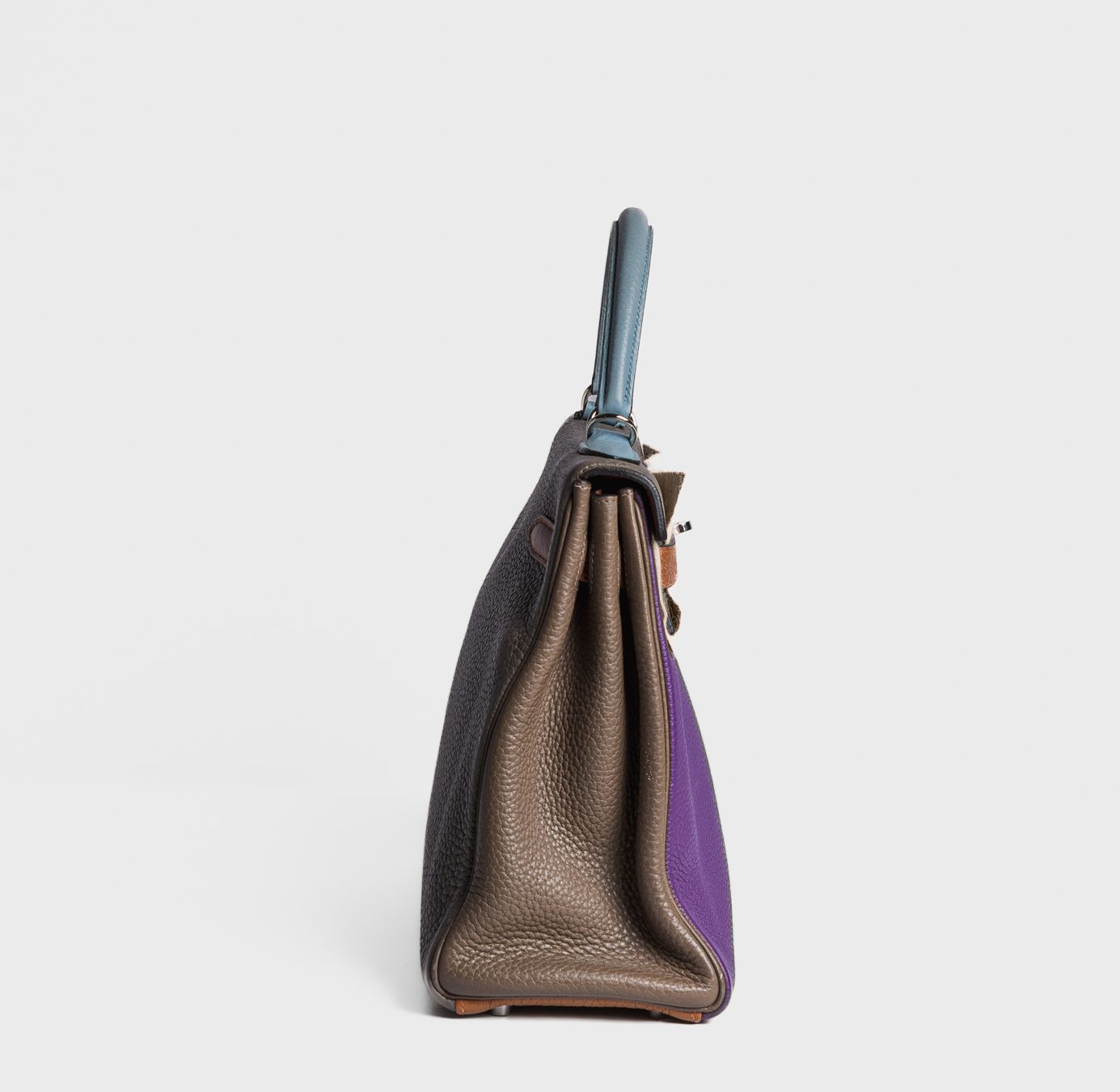 HERMÈS - BAG KELLY 32 ARLEQUIN CLEMENCE LEATHER