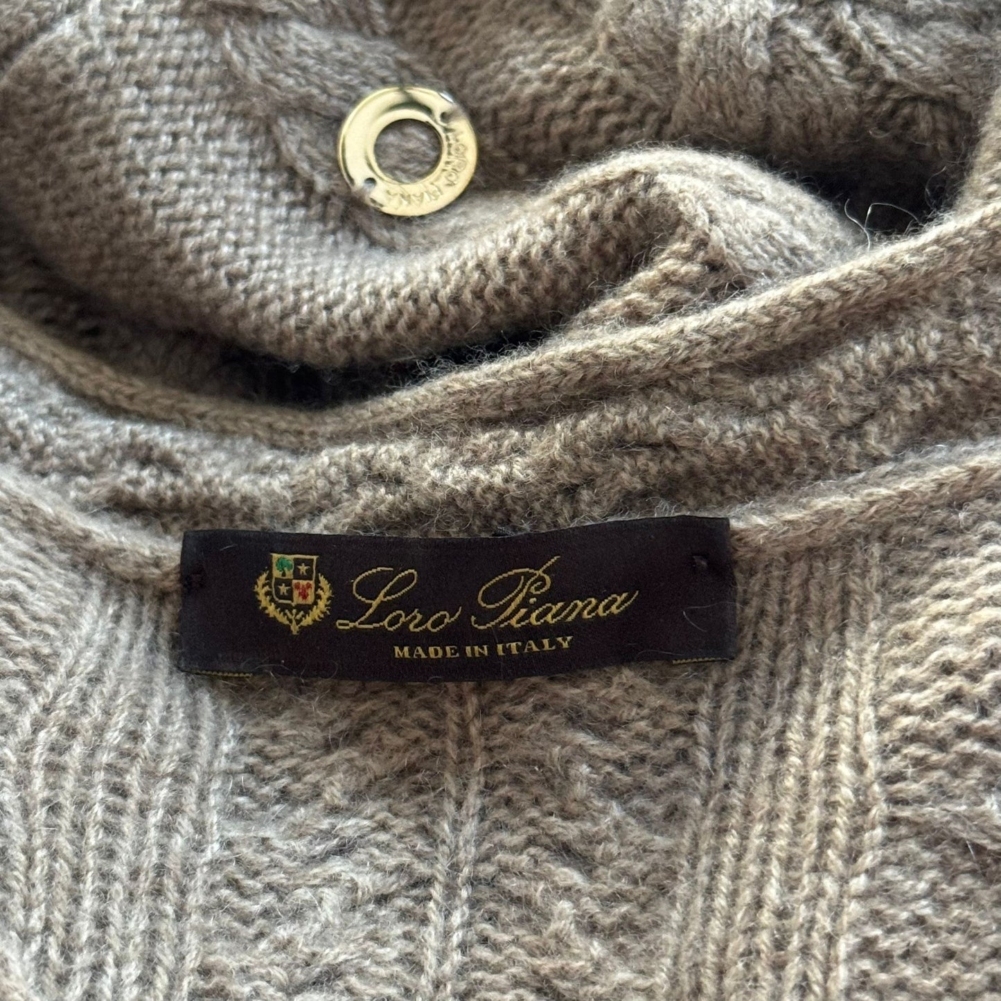 LORO PIANA - SWEATER LONG CASHMERE SIZE M