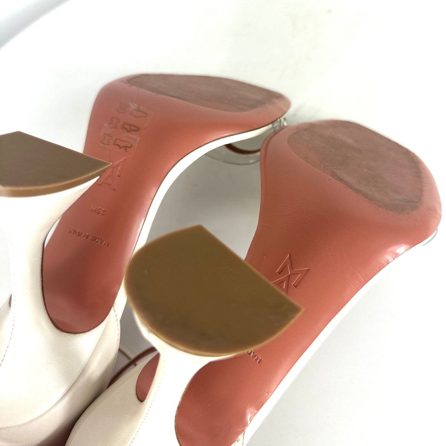 AMINA MUADDI - Sandals white size 38,5 EU