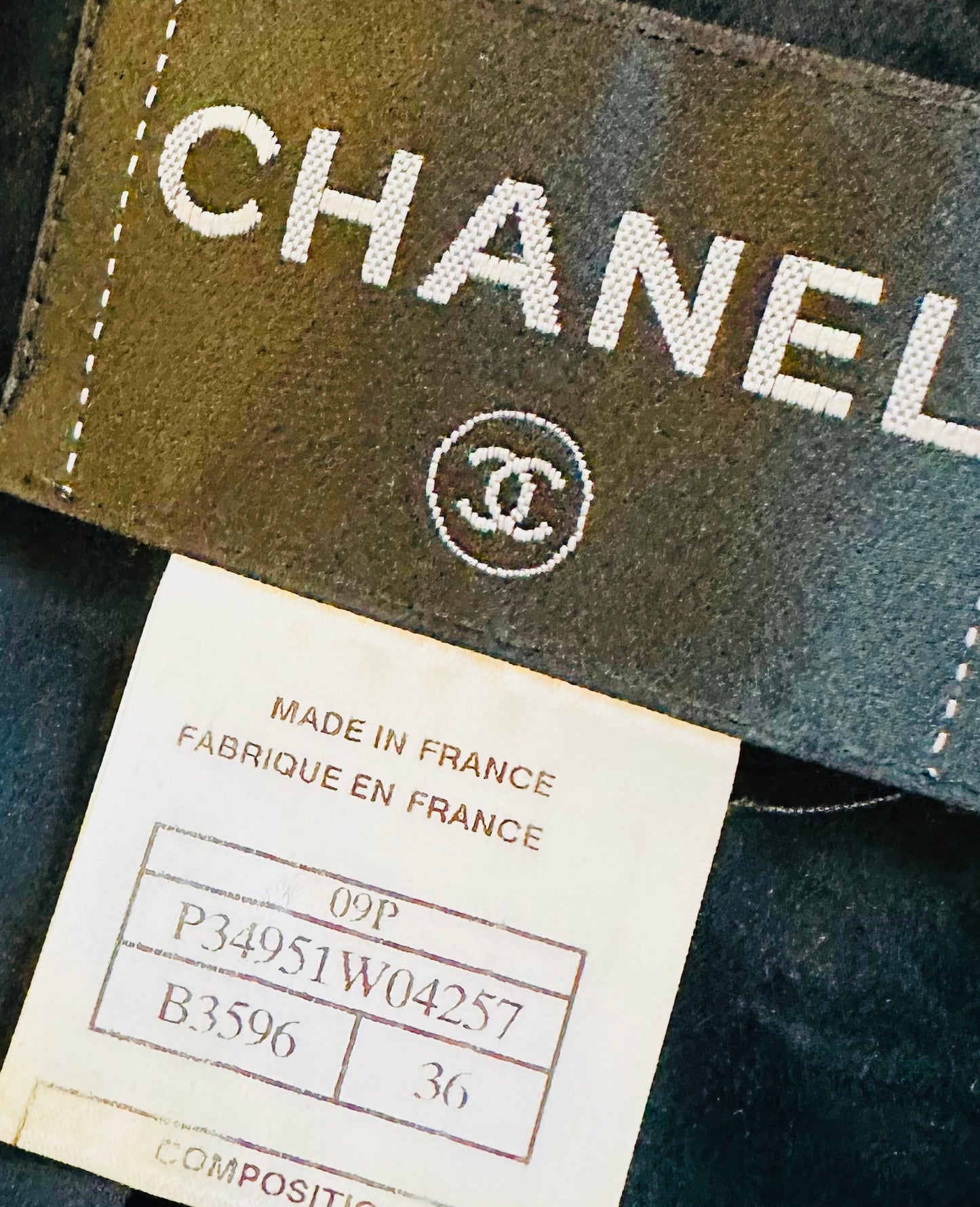 CHANEL - Jacket tweed multicolor 36 FR