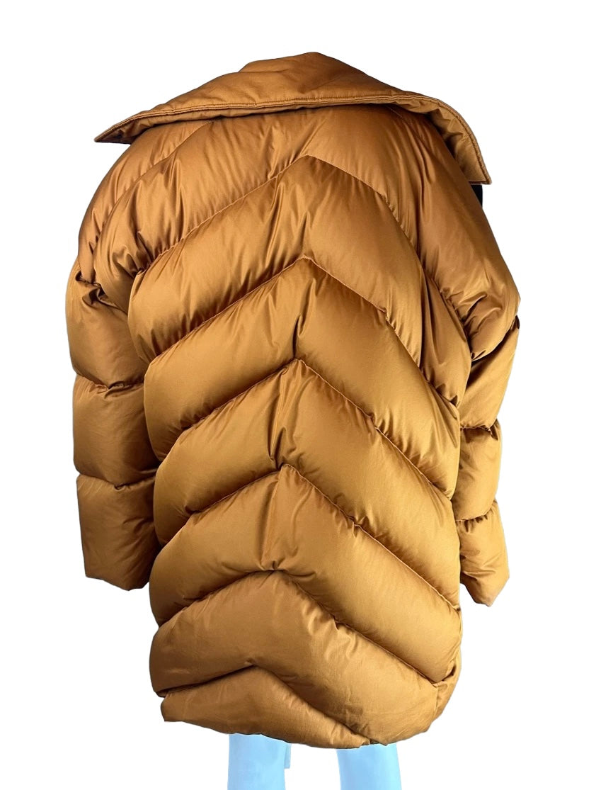 HERMÈS - Doudoune oversize longue size 36 FR