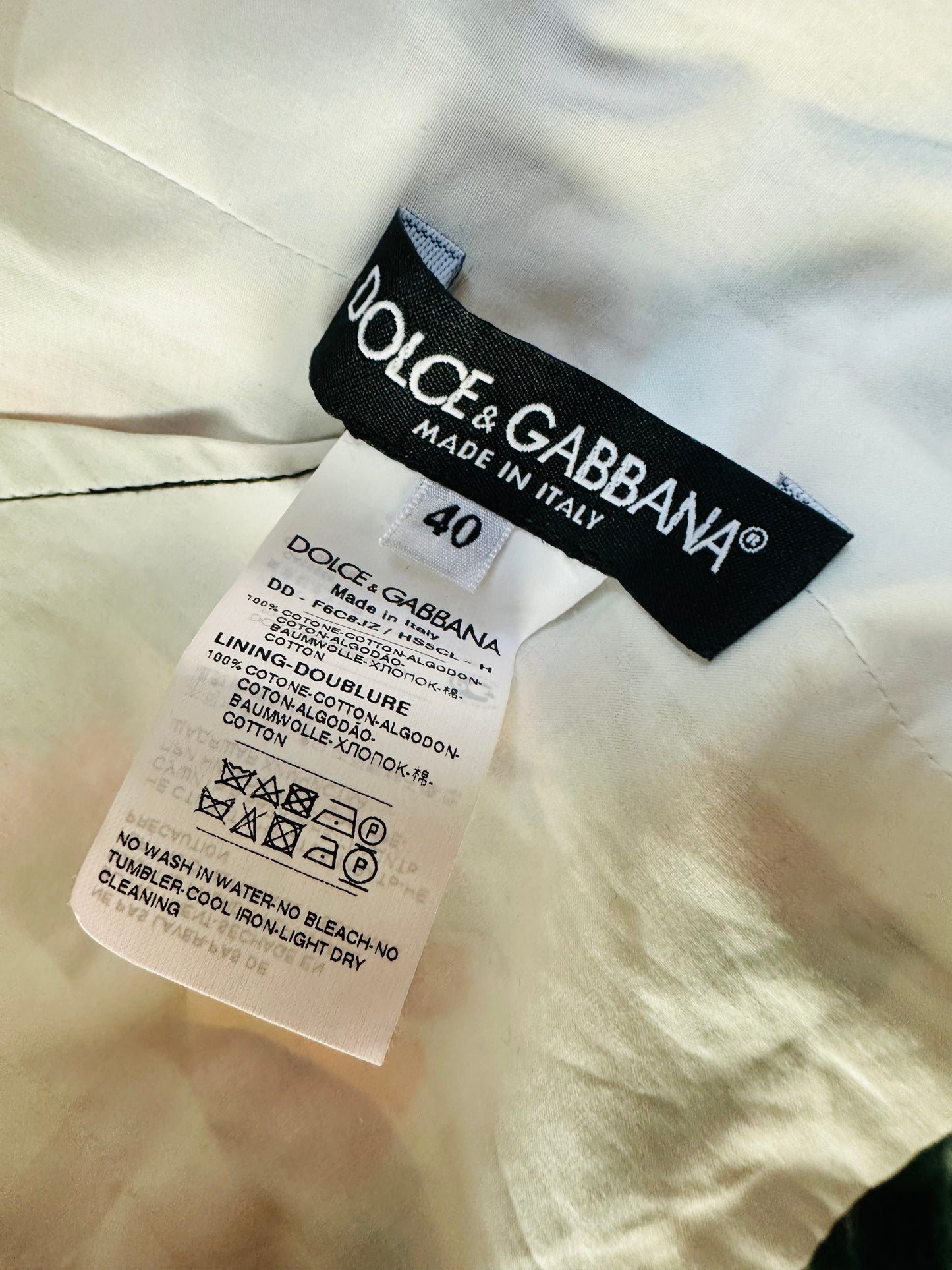 DOLCE & GABBANA - Long dress red size 40 IT