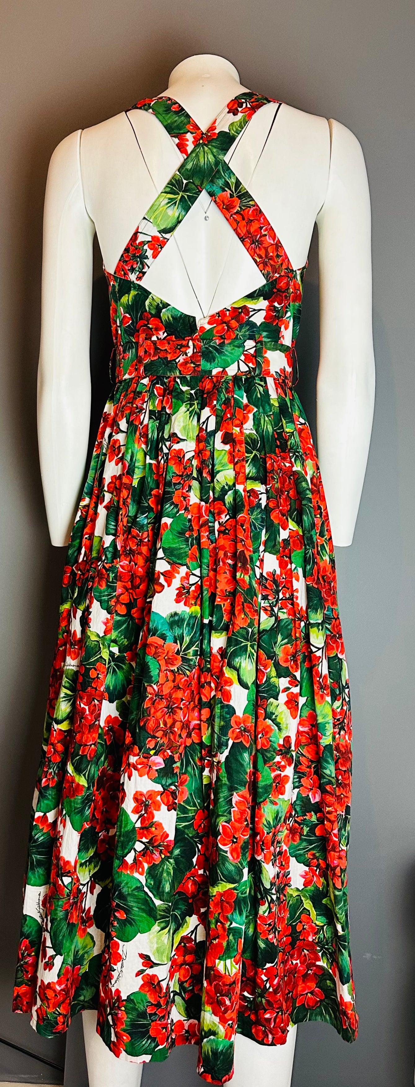 DOLCE & GABBANA - Long dress red size 40 IT