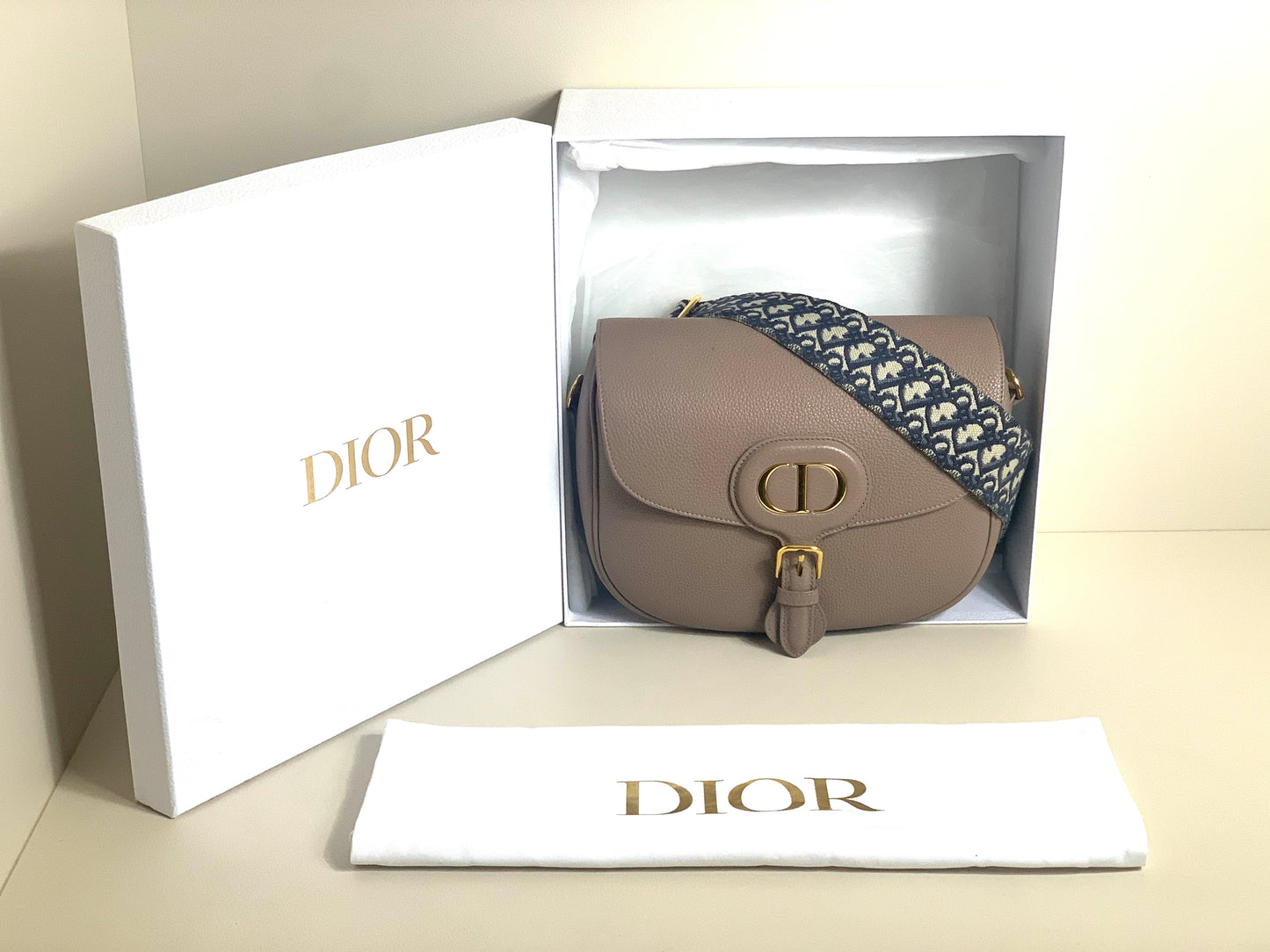 DIOR - Bobby bag large Brown size large