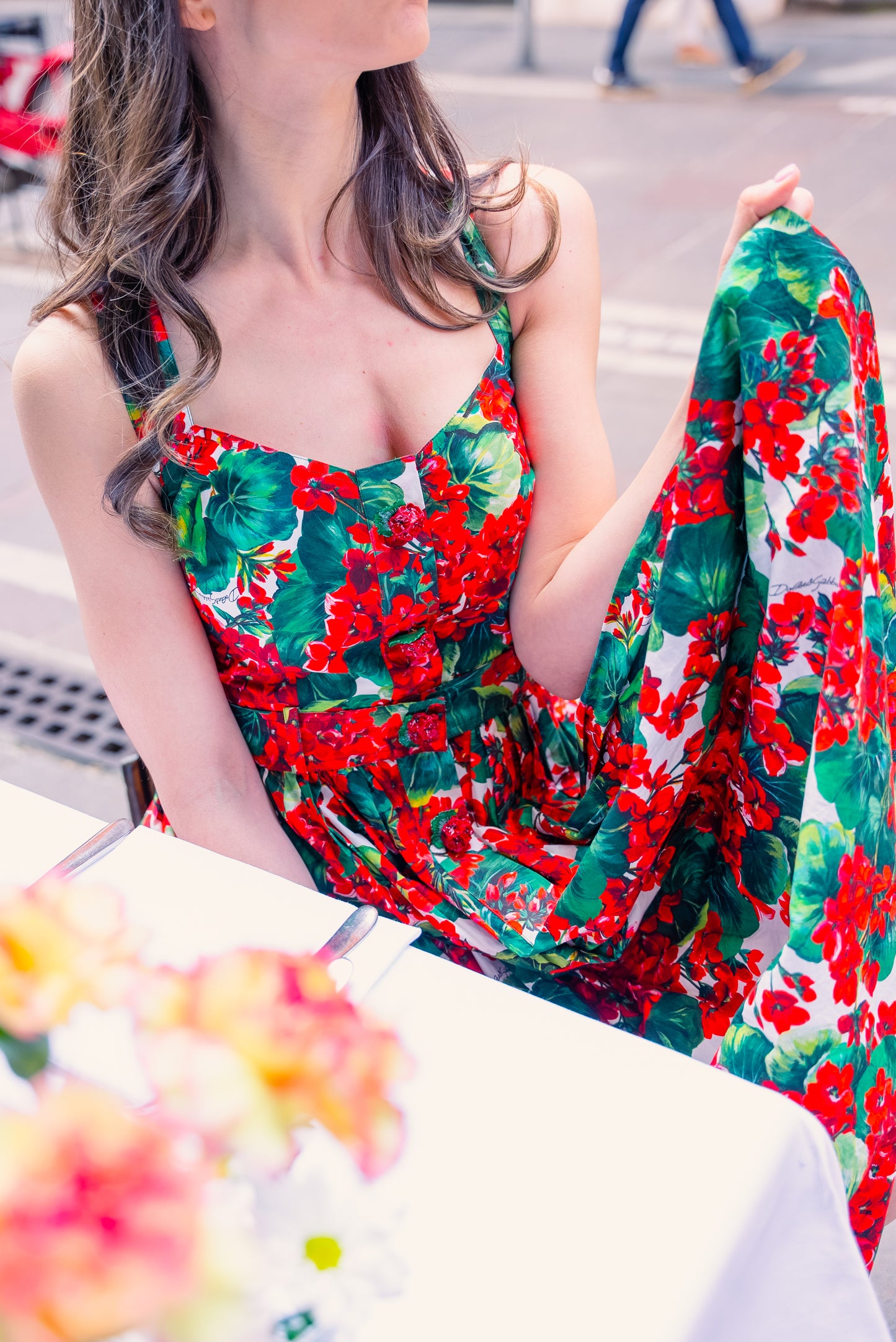 DOLCE & GABBANA - Long dress red size 40 IT