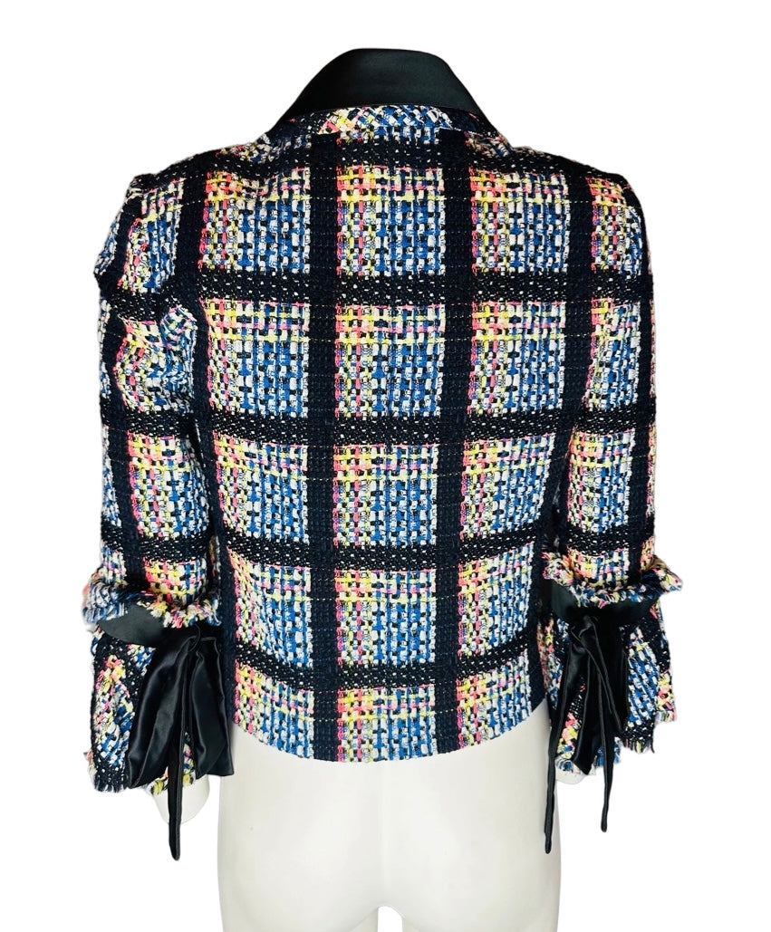 CHANEL - Jacket tweed multicolor 36 FR