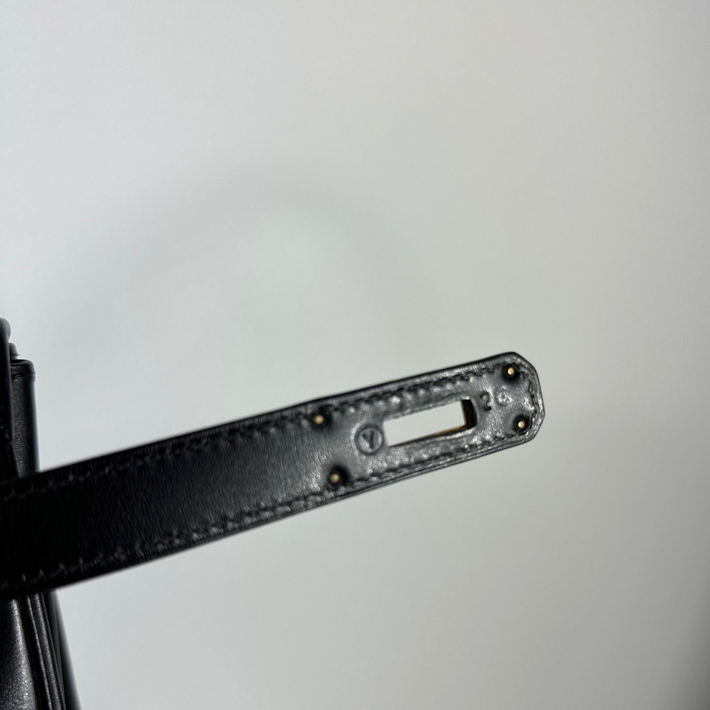 HERMÈS- BAG KELLY 32 BLACK VINTAGE