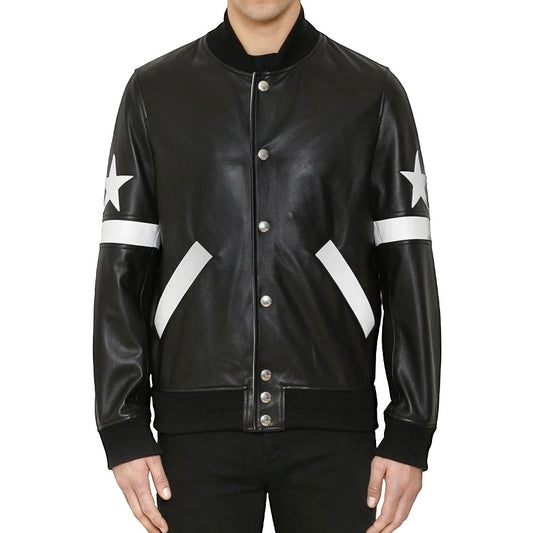 GIVENCHY - Jacket leather black size 48