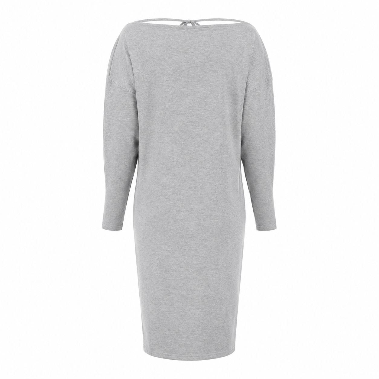 GUCCI - DRESS LIGHT GREY OPEN-BACK SIZE S