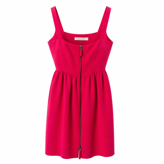 DIOR - DRESS MINI RED SIZE 34 FR