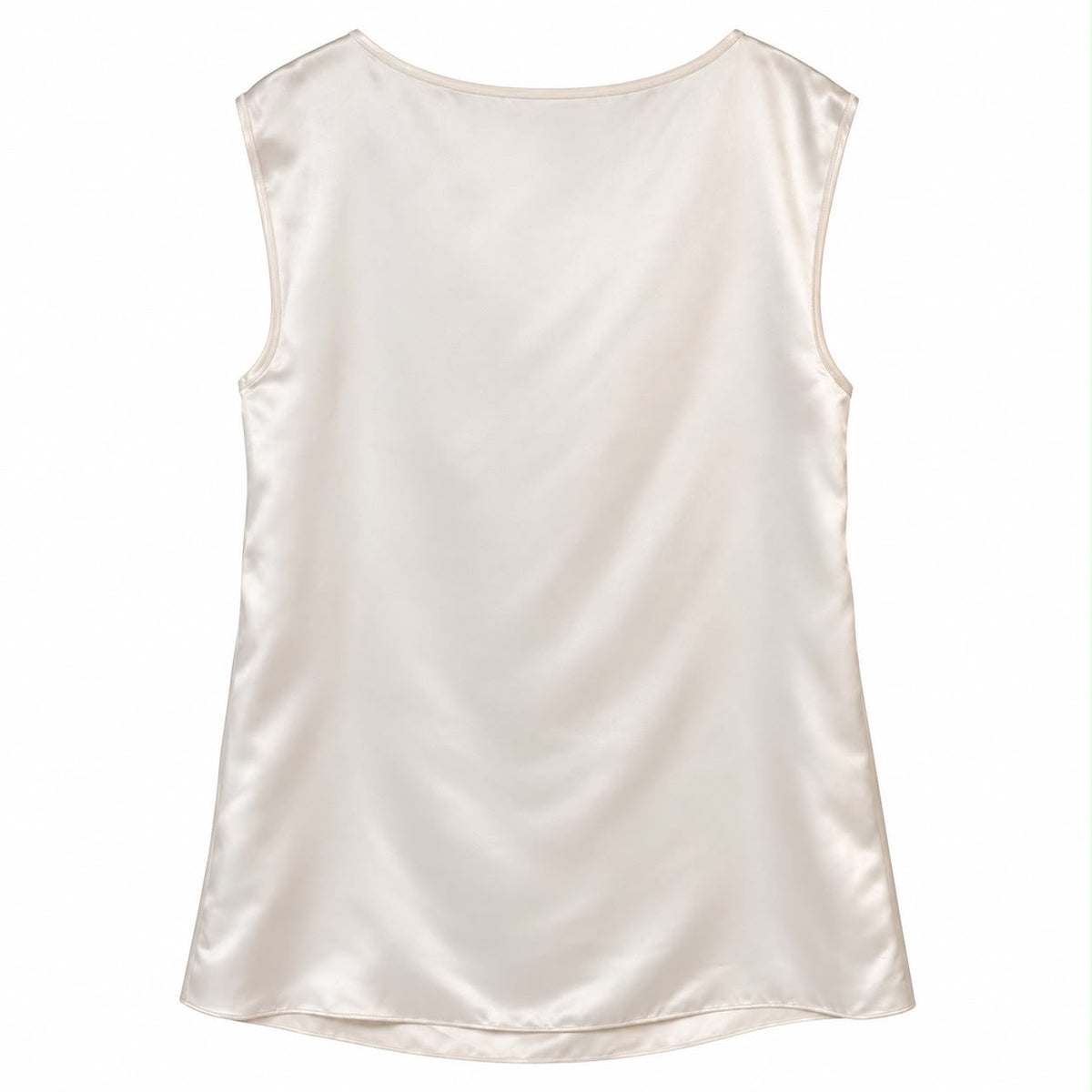 CHANEL - SHIRT IVORY WITH RIBBON SIZE 38 FR