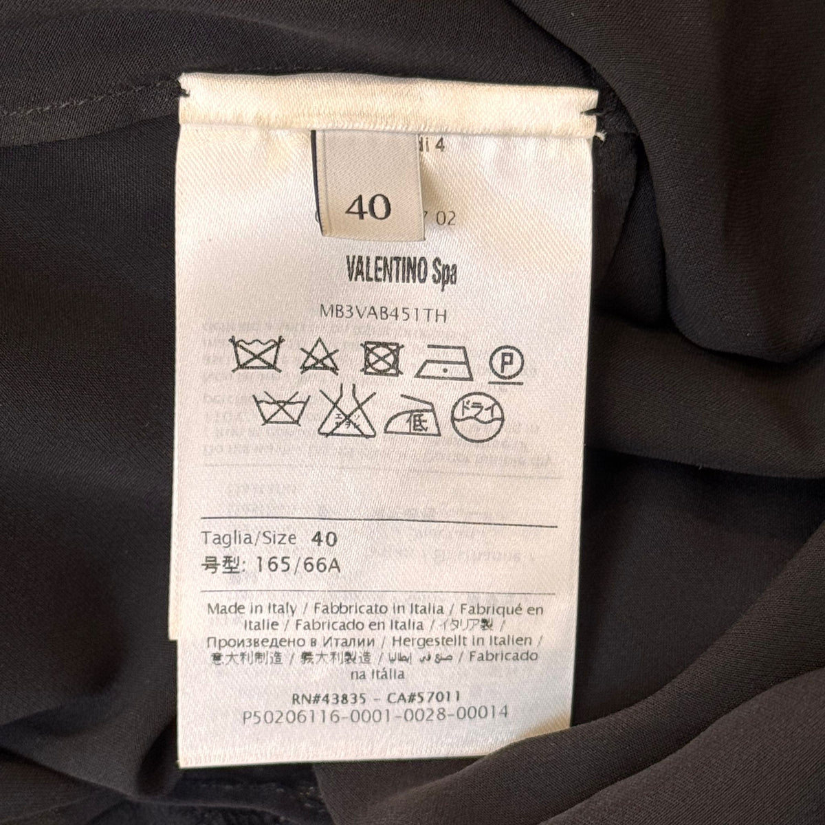 VALENTINO - DRESS MIDI BLACK WITH LACE & SHEER TULLE INSERTS SIZE 40 IT