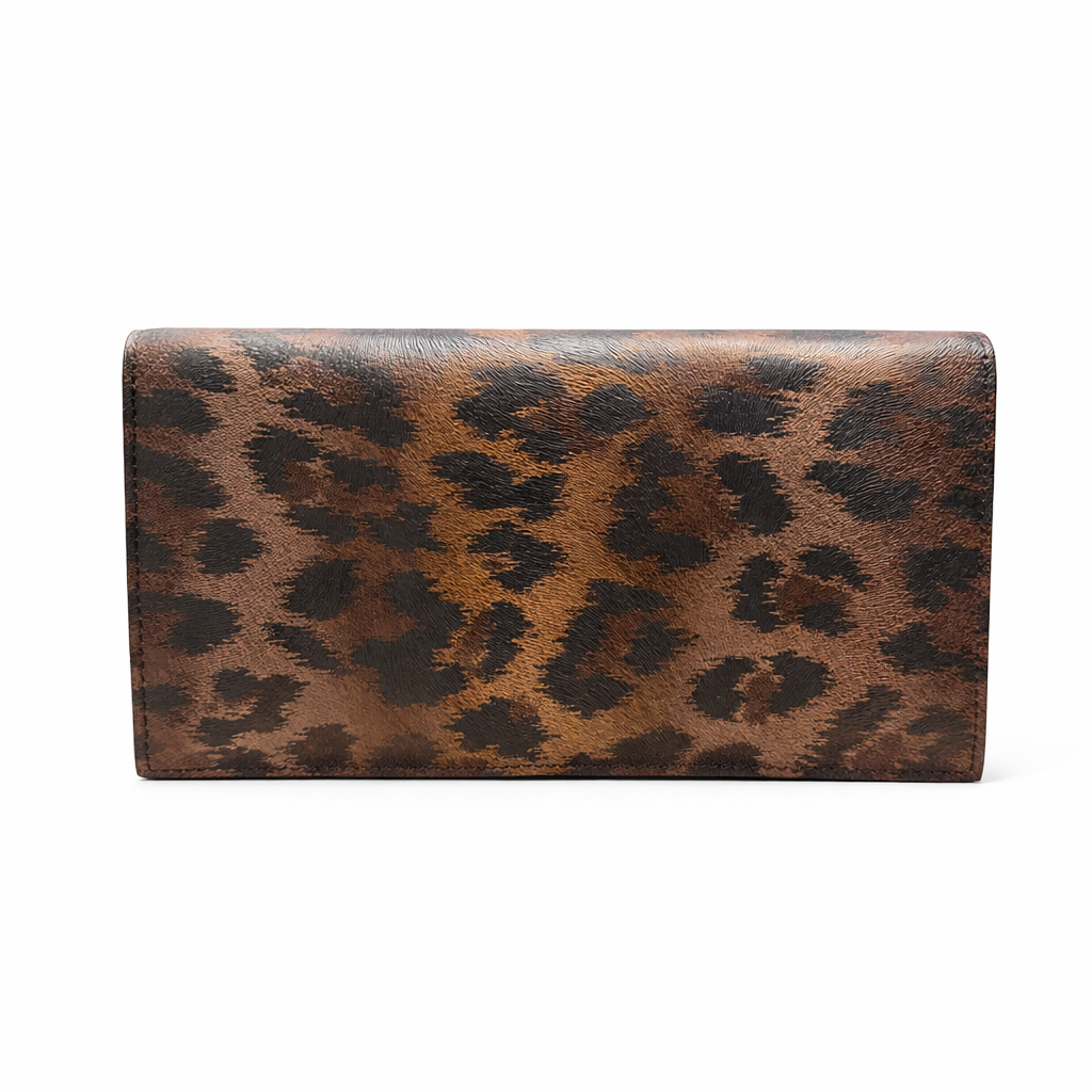 LOUBOUTIN - *BRAND NEW* BAG LOUBI54 PRINT LEATHER GOLD CHAIN