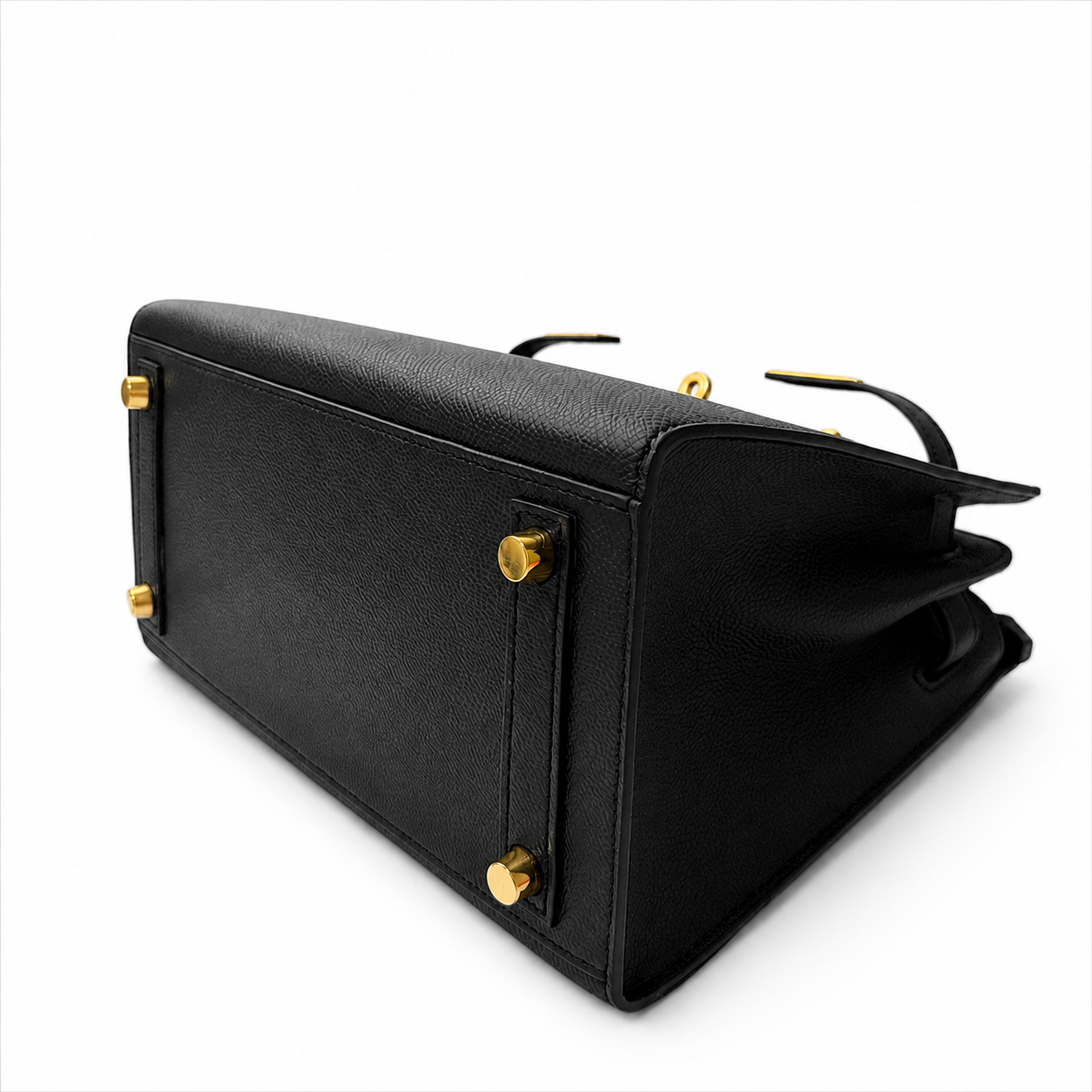 HERMÈS BIRKIN 25 BLACK EPSOM LEATHER GOLD HARDWARE