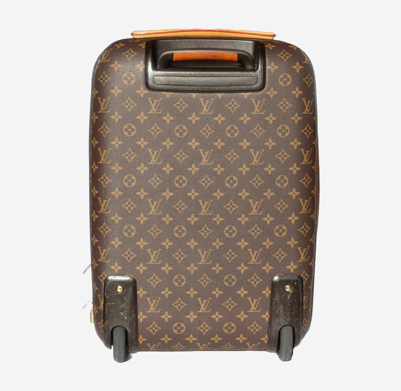 LOUIS VUITTON - CABIN TROLLEY MONOGRAM BROWN LEATHER