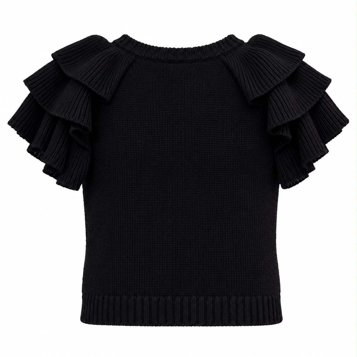 DIOR - SWEATER SHORT-SLEEVE CASHMERE SIZE 34 FR