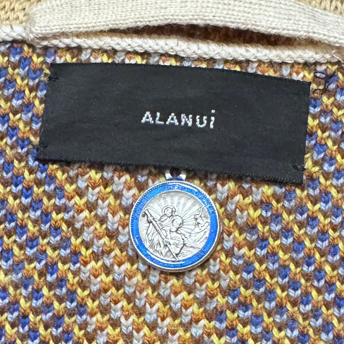 ALANUI - CARDIGAN BELTED MULTICOLOR LOONEY TUNES TWEETY SIZE S