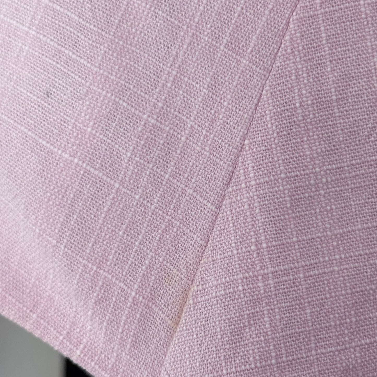 CHANEL - DRESS MIDI PINK COTTON SIZE 40 FR