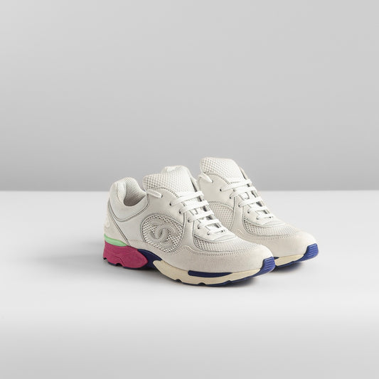 CHANEL - *BRAND NEW* SNEAKERS WHITE MULTICOLOR SOLE SIZE 38,5 EU