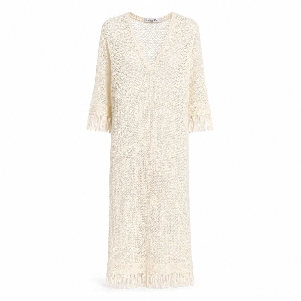 DIOR - CAFTAN LONG RIVIERA ECRU SIZE S