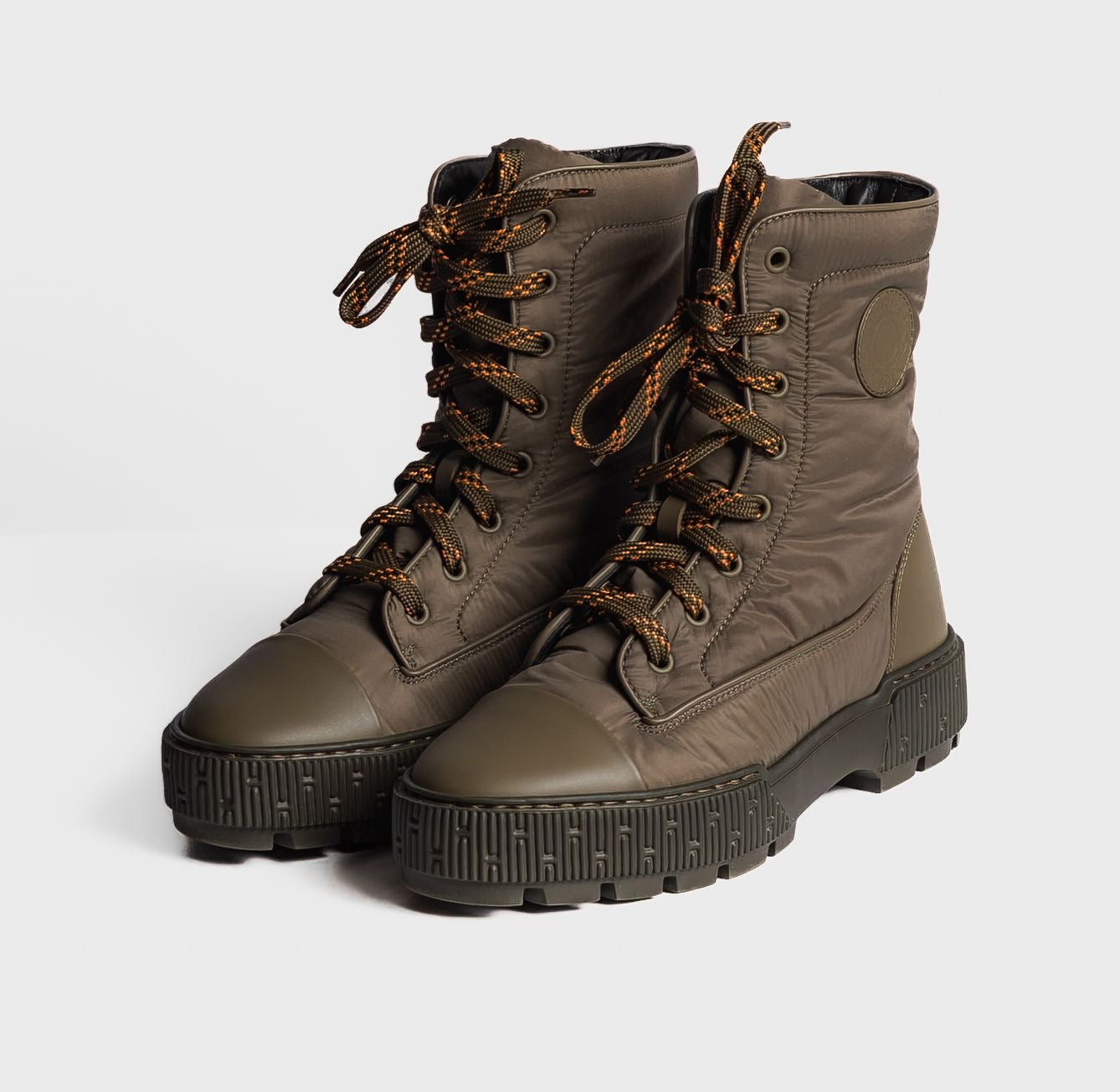 HERMÈS - *BRAND NEW* ANKLE BOOTS FRESH KHAKI SIZE 37,5 EU