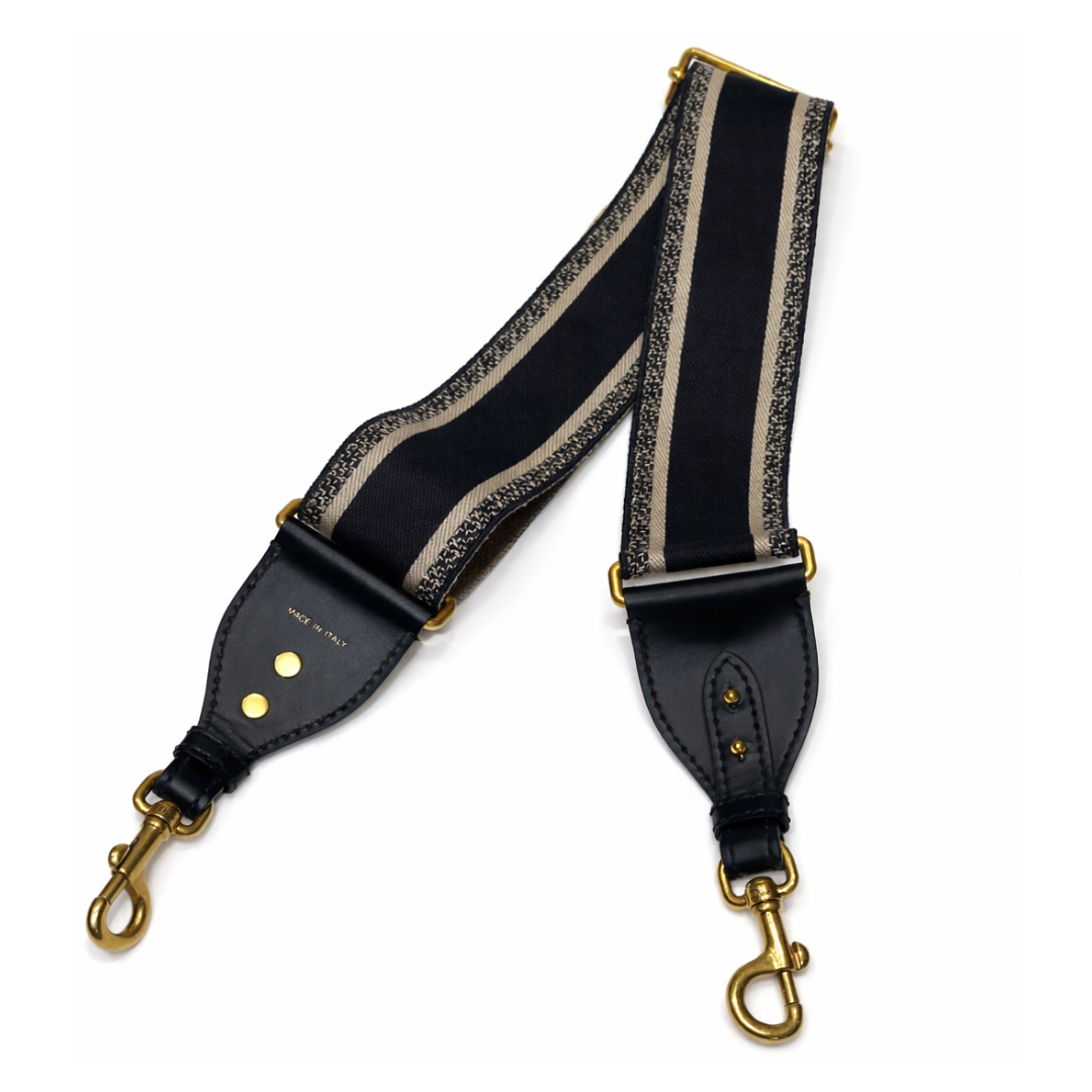 DIOR - STRAP EMBROIDERED BLUE