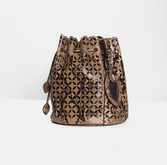 ALAÏA - BAG BUCKET PYTHON